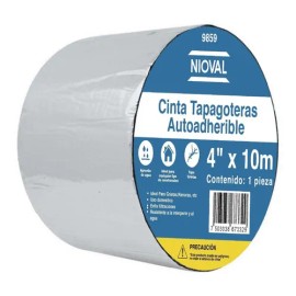 Cinta Impermeable Tapa Goteras 4 X 10mts