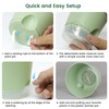 Meowell 4 inch Self Watering Pots for Indoor Plants, 5