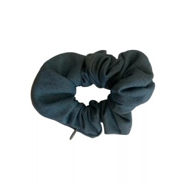 SHOPGALNY Denim Lt Cotton HAIR ZIPPER SCRUNCHIE FUN GIFT IDEA,BEACH, COLLEGE, Gym NWT