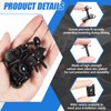 Otoolling 100 Pcs M4.2 U-Nut Clips & Hex Head Screws