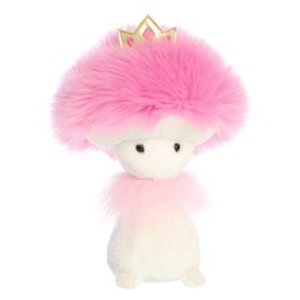 Aurora® Vibrant Fungi Friends™ Princess Stuffed Animal - Unique Design - Loveable Companions - Pink 9 Inches