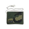 Mil-Tec Wallet with Safety Chain., brown, s