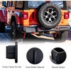 Swono Trailer Hitch Covers Crocodile Orange Eyes 2 inch Hitch