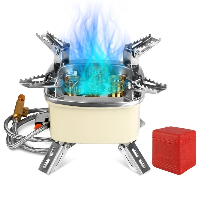 LakeForest Portable Camping Stove Gas Cooking Burner Propane Butane Burner