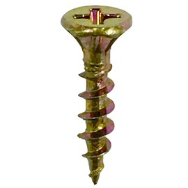 DAIDOHANT 10176810 Shaft Fine Course Thread (Nominal Diameter d) 0.13 x (L) 0.6 inches (16 mm) (Flex/Full Screws) [Iron / Chromate Plating] (220 Pieces)