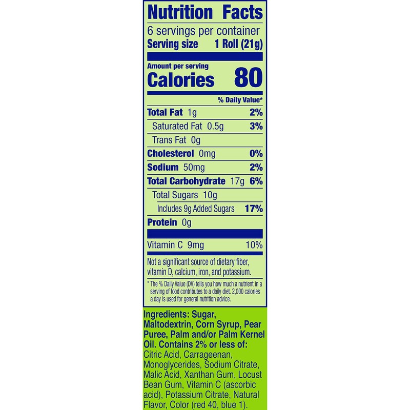 Fruit by the Foot Fruit Flavored Snacks, Berry Tie-Dye, 4.5