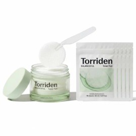 120매 토리든 밸런스풀 시카 토너패드 60매 + 리필 60매(10매x6) Toriden Balanceful Cica Toner Pad 60 Sheets + Refill 60 Sheets (10 Sheets x 6)