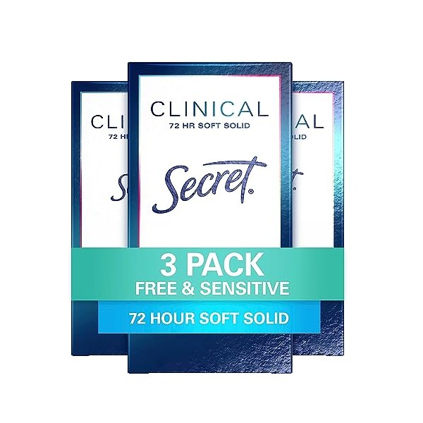 Secret Secret Clinical Strength Soft Solid Antiperspirant and Deodorant for