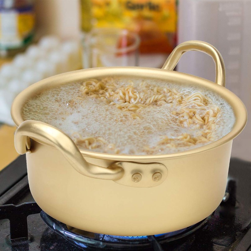 Korean Ramen Cooking Pot, AHIER Korean Ramen Noodle Pot With