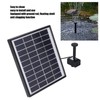 Solar Fountain Pump 6W 10V High Conversion Efficiency Anti Clogging