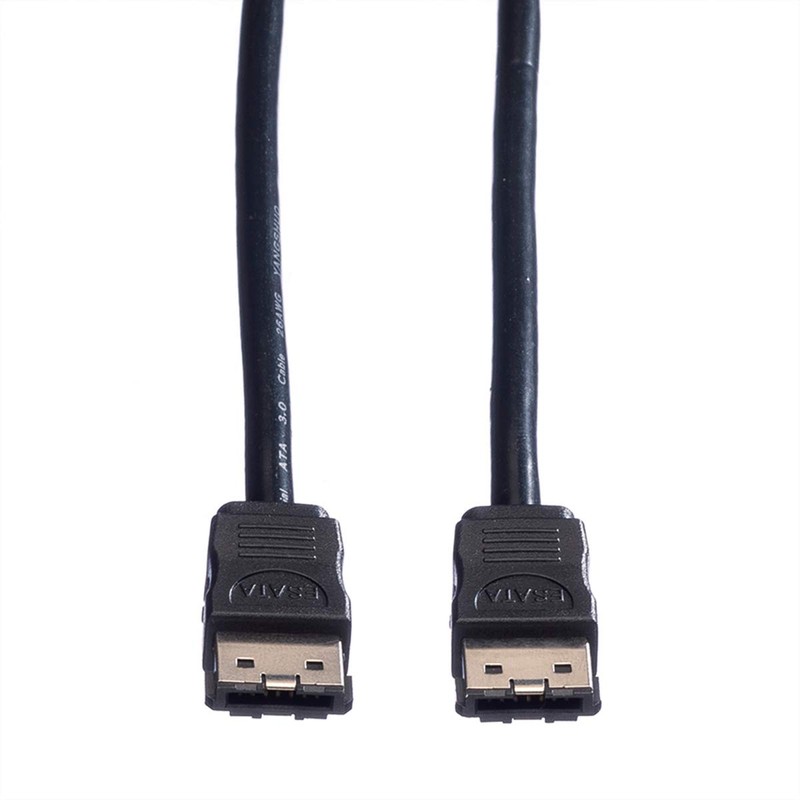 Rotronic ROLINE Serial ATA external Cable-Serial ATA 150/300 / 600–7-Pin