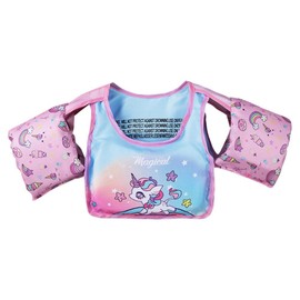 Kids Swim Vest for Child Learn Swimming Training for 30-50 Pounds Boys and Girls Swim Aid for 2-6 Years Old