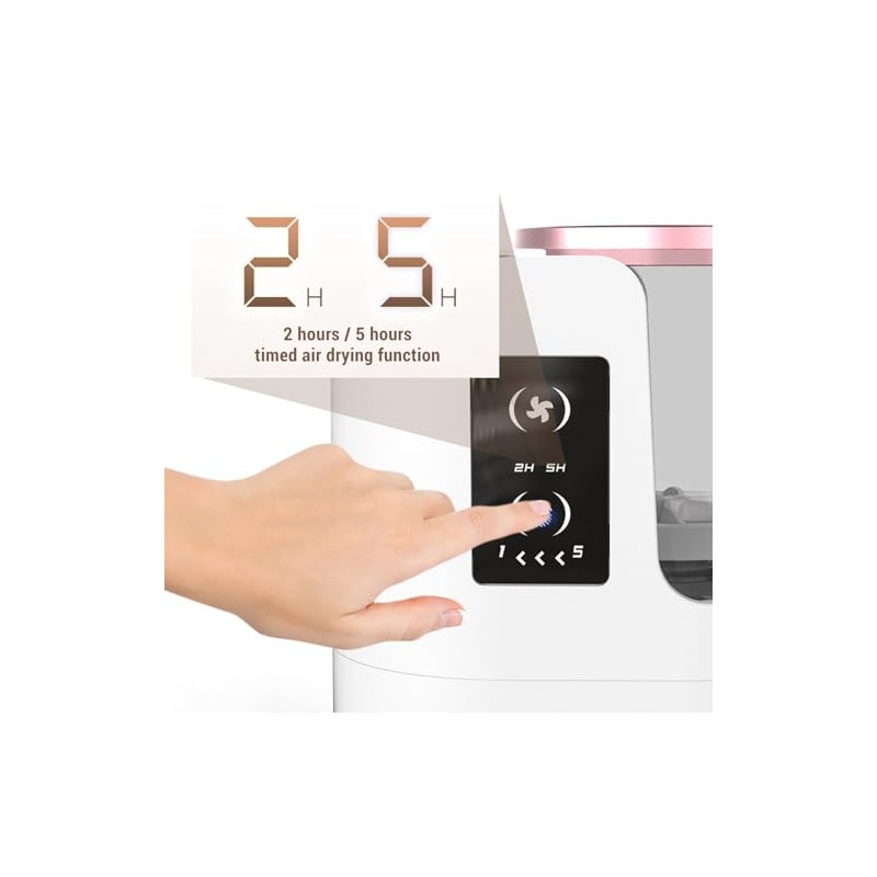 ZJchao Limpiador de Brochas de Maquillaje Eléctrico