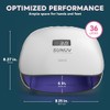SunUV UV Lamp for Gel Nails LED Nail Dryer with
