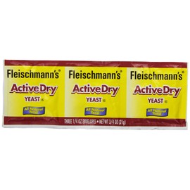 Fleischmann's Yeast, Active, Dry, 0.75-Ounce Packet (Pack of 9)