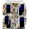 Wireless Doorbell Self-Powered Doorbell Button Kit 4-Speed Adjustable Volume with