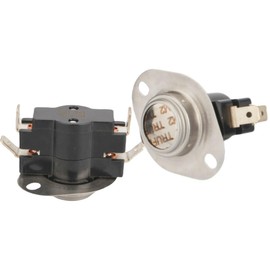 64TX11 Temperature Limit Switch Replacement Part fit for Carrier Heater Furnace HH12HV145 L145F 208405 HH12HV145A (2PCS)