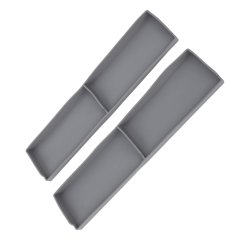 2PCS Stove Top Shelf Silicone Spice Rack Magnetic Back 2
