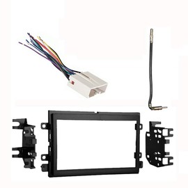 Harmony Audio Compatible with Mercury Mountaineer 2006 2007 2008 2009 2010 Double DIN Stereo Harness Radio Install Dash Kit