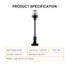 Sebnux White LED Fold Down Boat Stern Light Boat Anchor