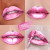 Depuplum Pink Lipsticks for Women Metallic Lipstick Long Lasting Non
