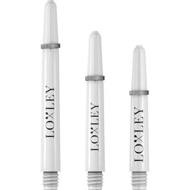 Loxley Nylon Shafts | Dart Stems with Springs | White Medium | S1192