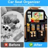 Bcuuozeeing Pack of 2 Car Organiser Car Seat Organiser Large