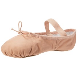 Bloch Girls Dance Dansoft Full Sole Leather Ballet Slipper/Shoe, Pink, 7.5 Medium Toddler