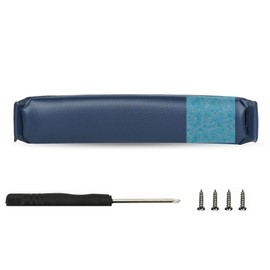 Replacement Headband Pad Kit Compatible with Bose QuietComfort 45 QC45 QC35 QC35 II SE (QC SE) Headphones, Easy DIY Assembly, Protein Leather Parts (Dark Blue)