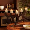VIODAIM 12Pack Flickering Flameless LED Candles with Timer, Battery Powered