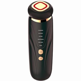YIQEA Contect Msia Face Care, Skin Massager Device Black-Gloden