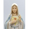 Stutue - Sacred heart of Mary 8.25" tall