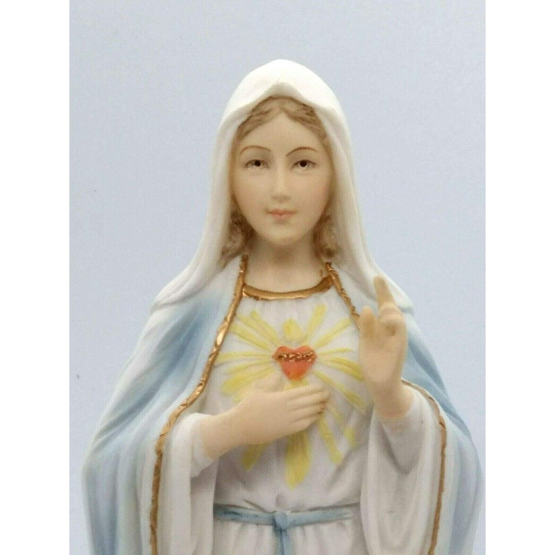 Stutue - Sacred heart of Mary 8.25" tall