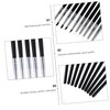 PACKOVE 10Pcs Nail Art Silicone Dotting Embossing Pens for Professional