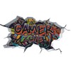 TOARTI 3D Wall Sticker Gamer Wall Sticker for Children's Room