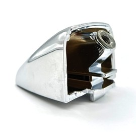 Rldym 15932907 Front Or Rear Exterior Door Handle End Cap Chrome Compatible with Hummer H3 3.5L L5 2006 H3 H3T 3.7L L5 2007-2010 H3 H3T 5.3L V8 2008-2010