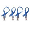 4Pcs Drywall Stilts Straps Flexible Nylon Aluminum Alloy Buckle Adjustable