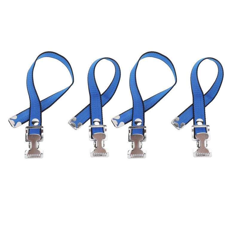4Pcs Drywall Stilts Straps Flexible Nylon Aluminum Alloy Buckle Adjustable