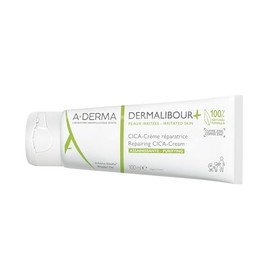A-DERMA Dermalibour Cica-Crema Reparadora Calmante para Piel Irritada, Uso Familiar, Sin Perfume, 50 ml                                               