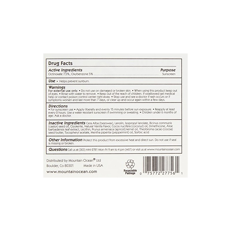 Mountain Ocean Lip Trip SPF 15, Pack of 12