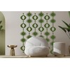 Mid-Century Modern Ogee Retro 70s Wall Decals - 80"H x