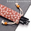 SPARKA 5 Pairs Chopsticks, Dishwasher Safe Fibreglass Chopsticks, Reusable Chopsticks,
