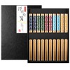 10 Pairs of Chopsticks Japanese Bamboo Chopsticks Reusable Washable Chopsticks