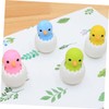 Operitacx 24pcs Shell Chick Eraser Erasers for Fun Mini Rabbit