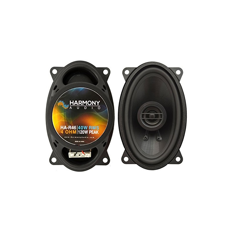 Harmony Audio HA-R46 Car Stereo Rhythm Series 4x6 Replacement 120W