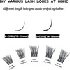 Lashes 120 Individual Lashes Clusters Eyelash Extensions DIY Wispy Fluffy