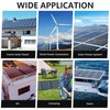 VIXKPIRR 30A PWM Charge Controller Solar 12V/24V Car, PWM Solar