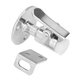 Door Stop Catch Set 316 Stainless Steel Holder Vibration Proof Hardware for Furnitures RVs Yachts