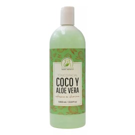 Productos Mart Mexico Tónico Facial De Coco & Aloe Vera (1 Litro)