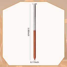 1000 Count 21 Degree framing Nails 3 inch, 3" x 0.113", Hot Dipped Galvanized, Plastic Collated Ring Shank Round Head Nails for Pressure Treated Lumber